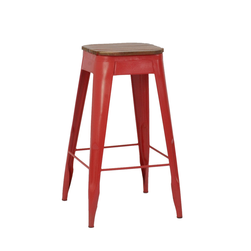 Multicoloured Bar Stool: Red Multicoloured Bar Stool: Red