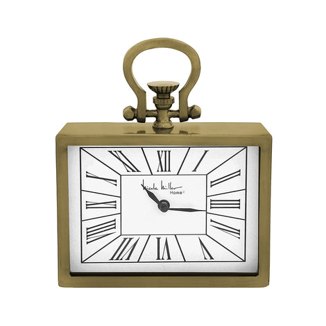 Antique Rectangular Desk Clock