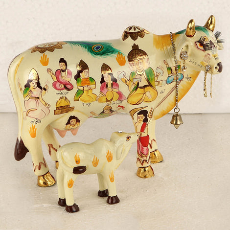 Handmade Kamdhenu Wish Cow