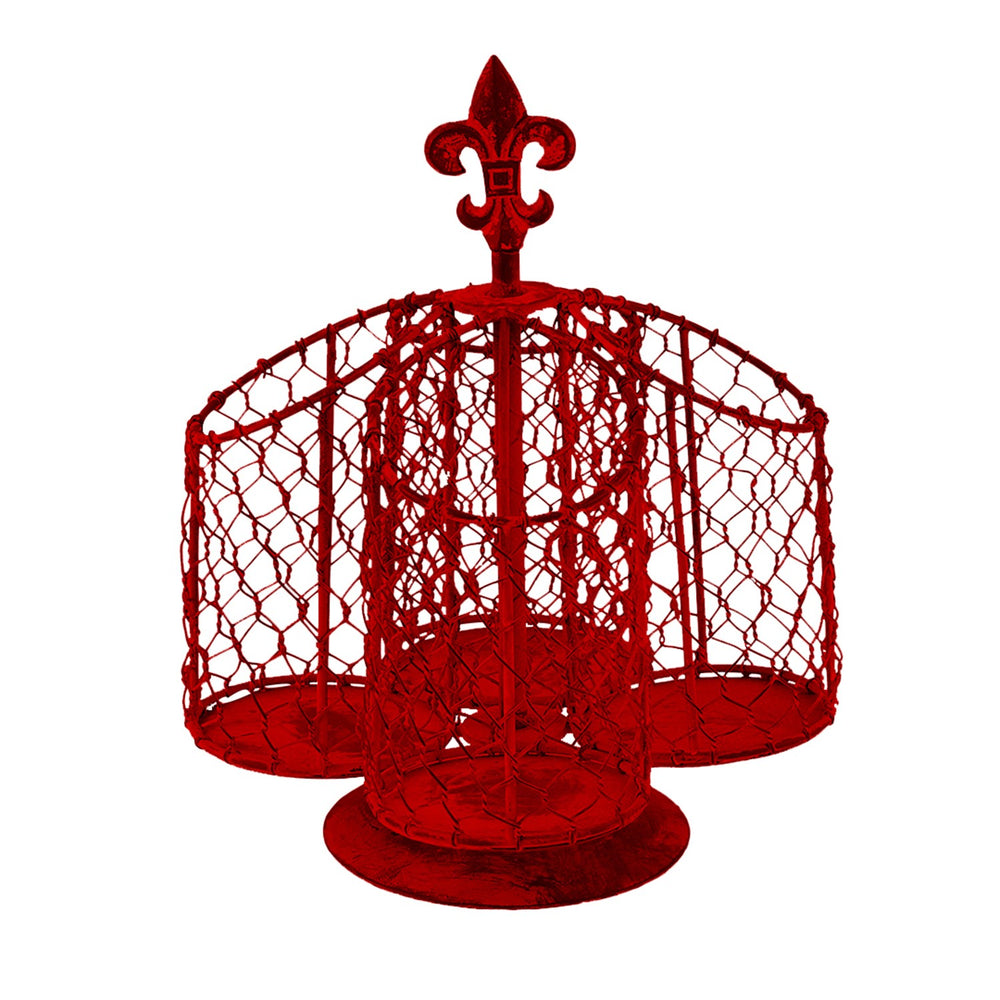 Cutlery Holder: Antique Red Cutlery Holder: Antique Red