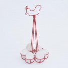Egg Holder: Red Egg Holder: Red