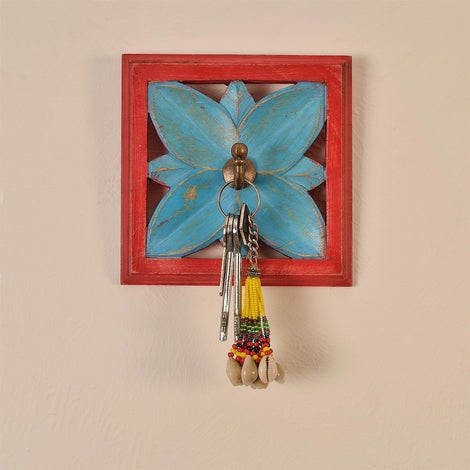 Square Hook/ Hanger: Blue