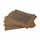Brass Table Mats (Set Of 4) Brass Table Mats (Set Of 4)