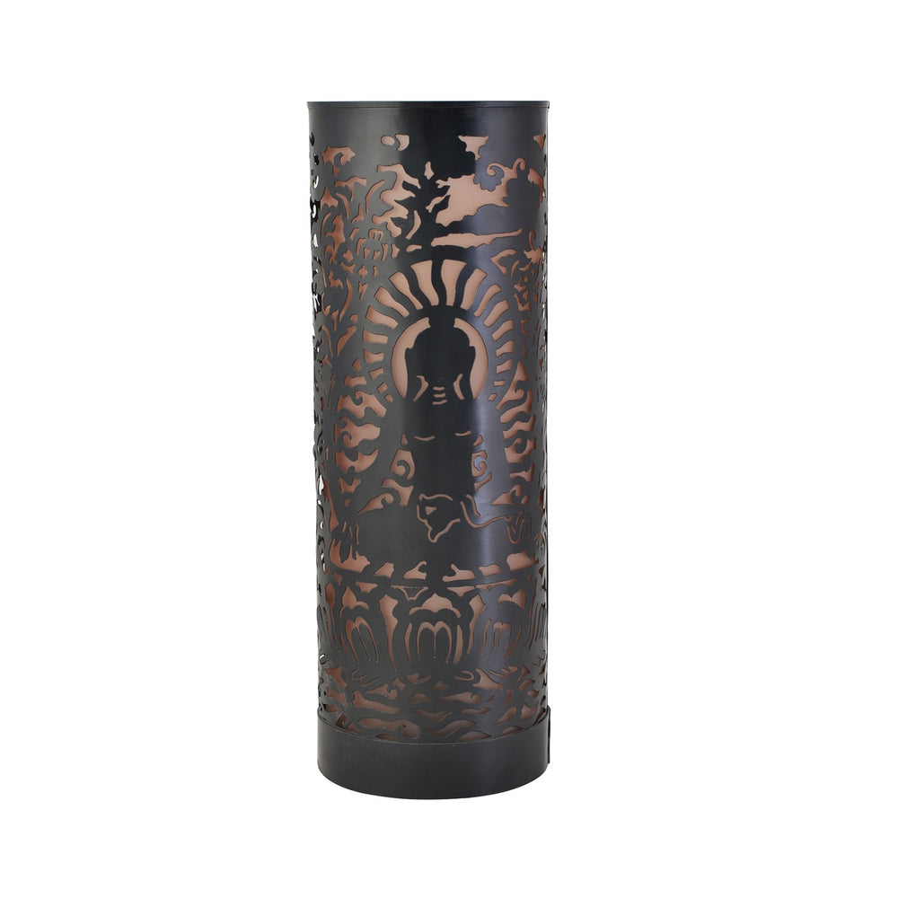 Buddha Small Table Lamp: Black Buddha Small Table Lamp: Black