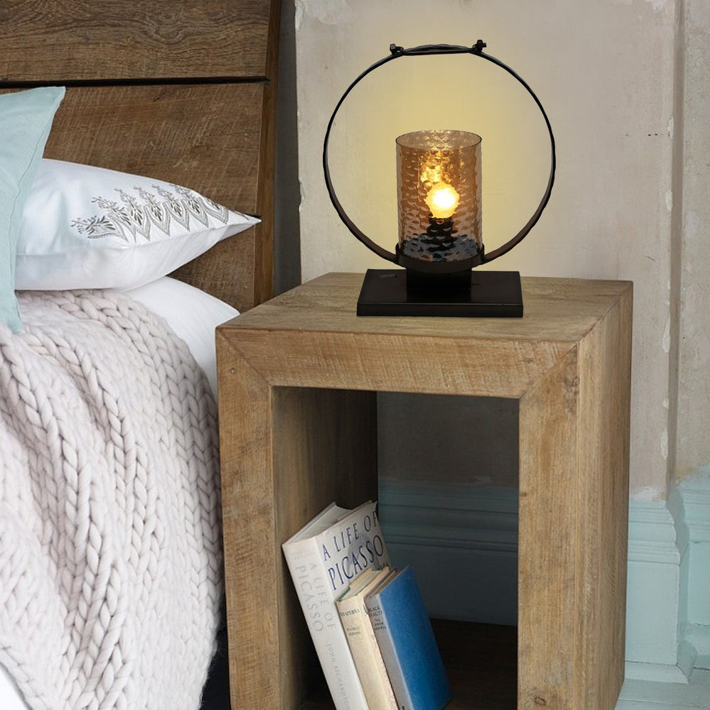 Circular Glass Table Lamp Circular Glass Table Lamp