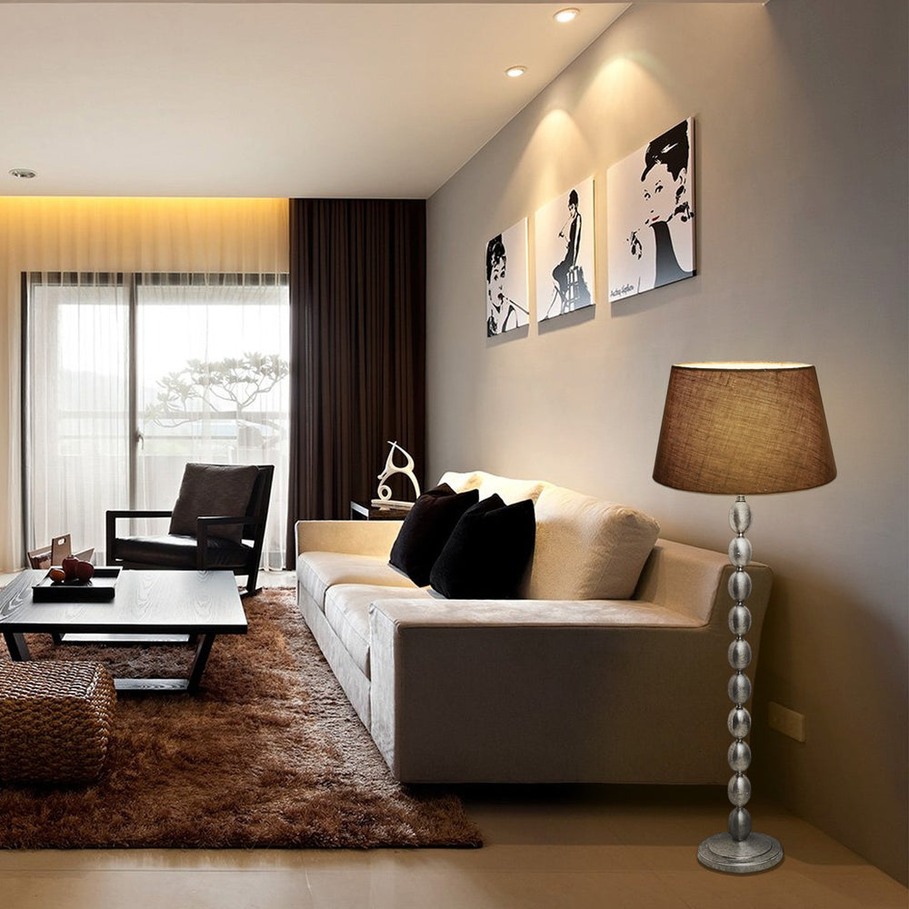 Bubble Floor Lamp: Silver Bubble Floor Lamp: Silver