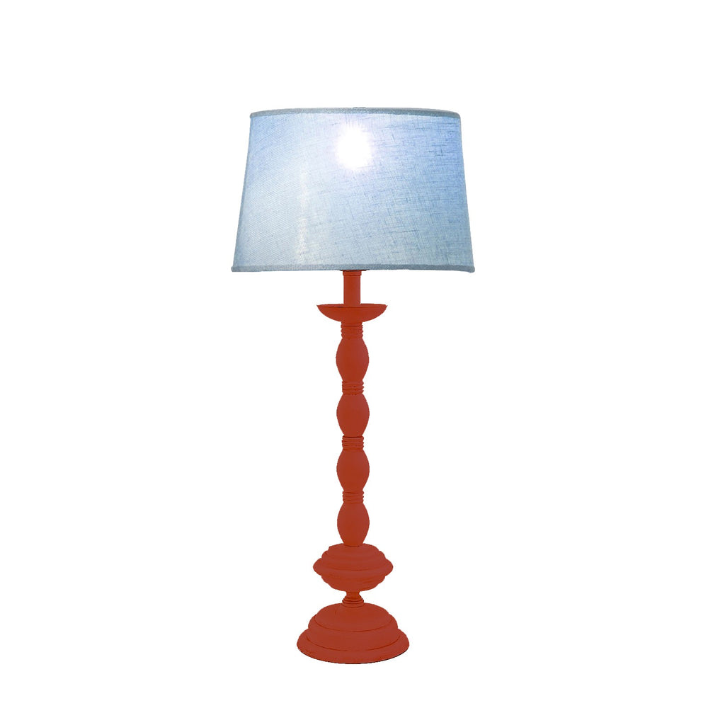 Antique Orange Table Lamp Antique Orange Table Lamp