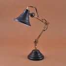 Desk Lamp: Black & Gold Desk Lamp: Black & Gold