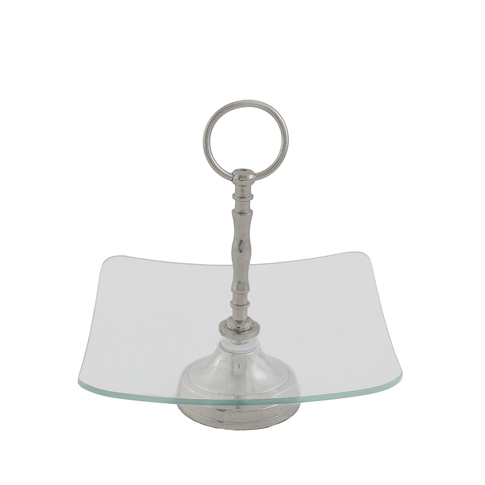 Square Glass Platter Square Glass Platter