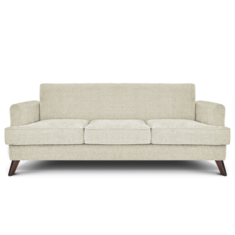 Blanc Antique 3 Seater Sofa: Ivory, Fabric Blanc Antique 3 Seater Sofa: Ivory, Fabric