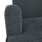 Blanc Antique 3 Seater Sofa: Smoke Grey, Fabric Blanc Antique 3 Seater Sofa: Smoke Grey, Fabric