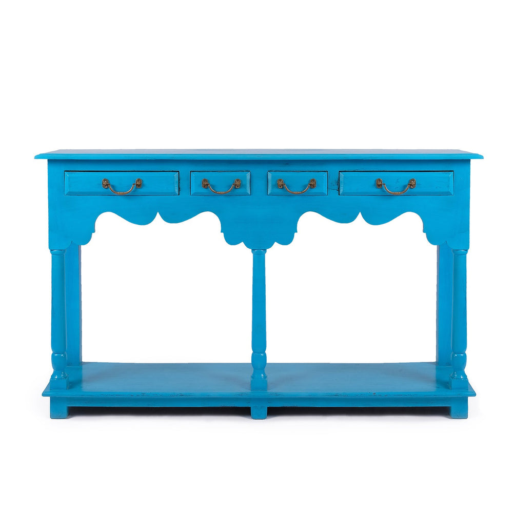 Vintage Console: Blue Vintage Console: Blue