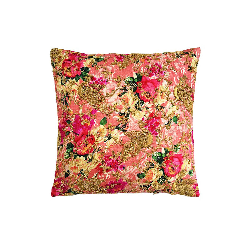 Vintage Garden Fushia Cushion Cover Vintage Garden Fushia Cushion Cover