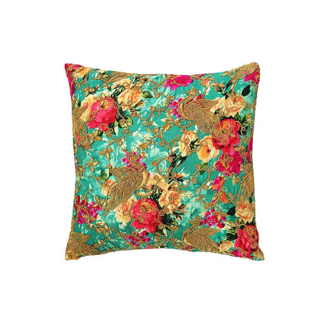Vintage Garden Turq Cushion Cover
