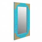 Vintage Aqua Mirror Vintage Aqua Mirror