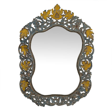 Yellow Leaf Mirror