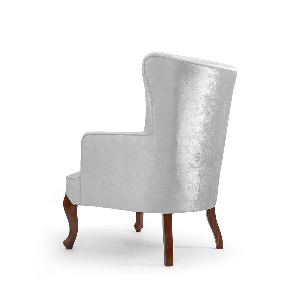 White Wingback Armchair White Wingback Armchair