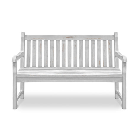 Wooden Bench: Antique White