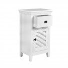 Bedside Cabinet: White Bedside Cabinet: White