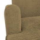 Blanc Antique 3 Seater Sofa: Wheat, Fabric