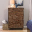 Mosaic Wood Chest Of Drawers