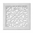 Fretwork Wall Art: White (Set Of 3)