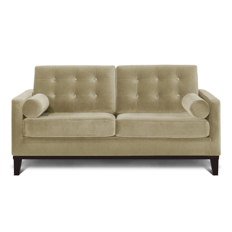 Henrietta Two Seater Sofa: Light Khaki