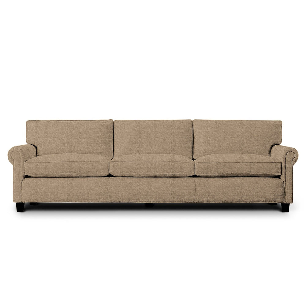 Lawson 3 Seater Sofa: Pearl, Suede