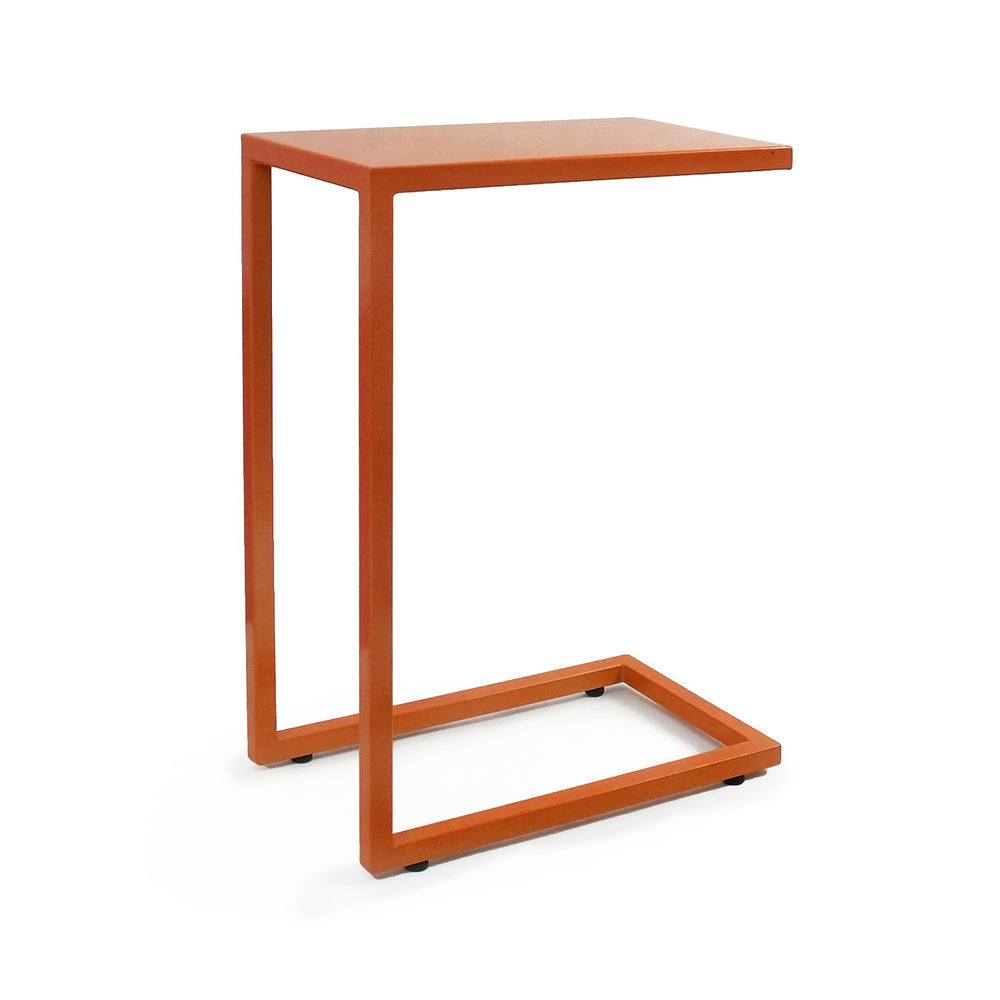Metal C Table: Orange