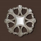 Handmade Silver Round Wall Art Mirror