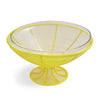 Fruit Bowl With Glass: Yellow