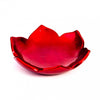 Lotus Serving Bowl: Lustrous Red