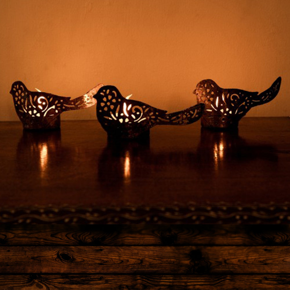 Bird Votive Holders