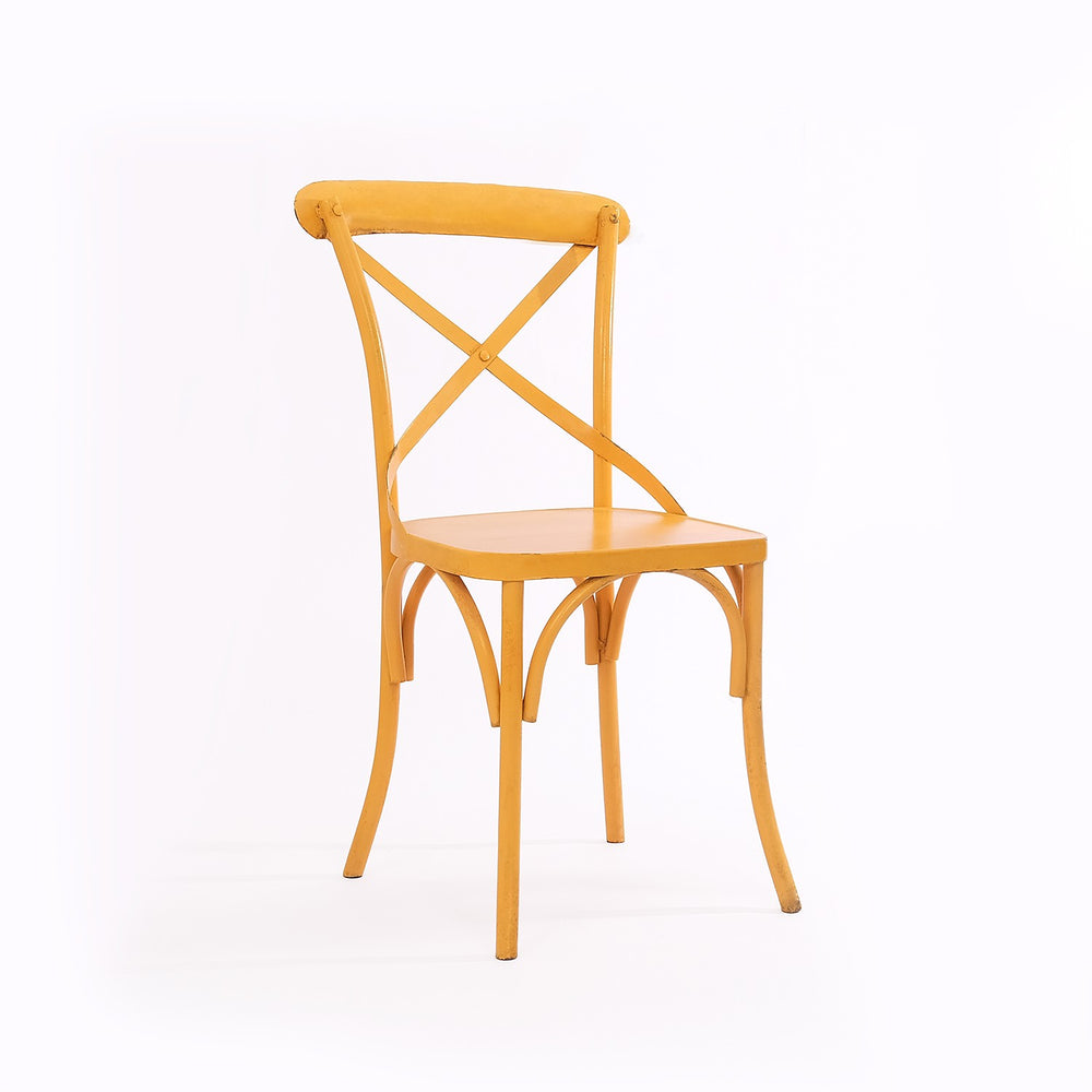 X-Back Chair: Yellow