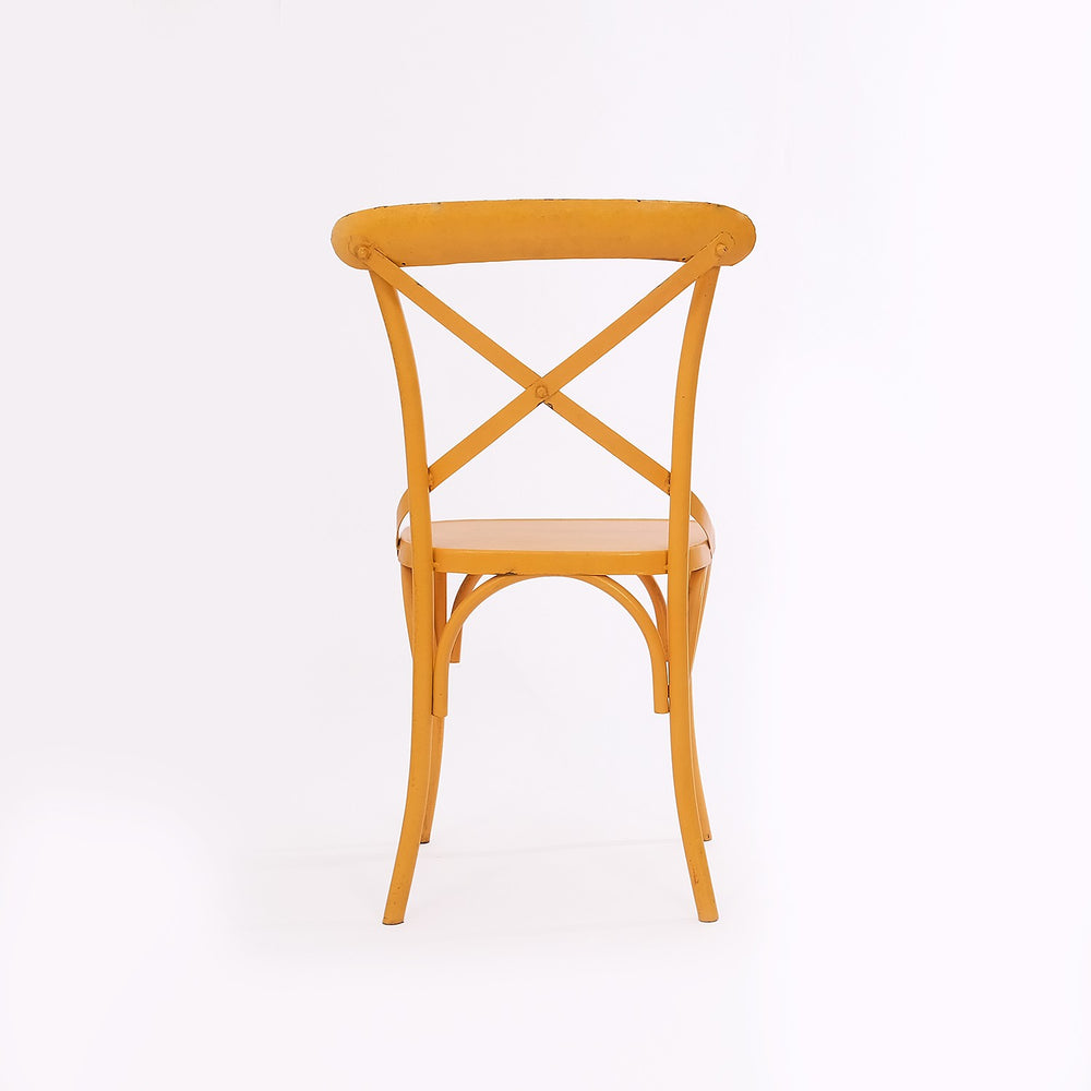 X-Back Chair: Yellow