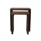 Brown Nesting Table (Set Of 2)