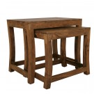 Wooden Nesting Table (Set Of 2)