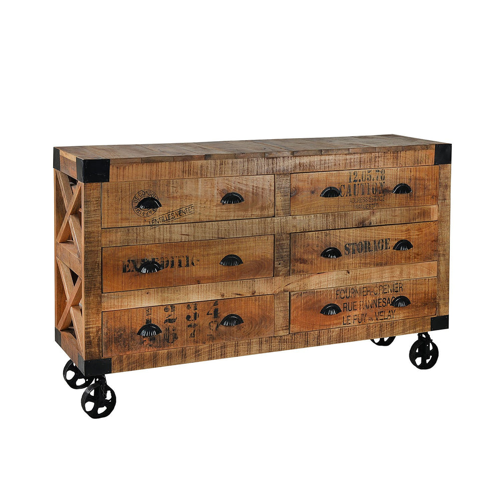 Rustic Chest Of Drawers, Large