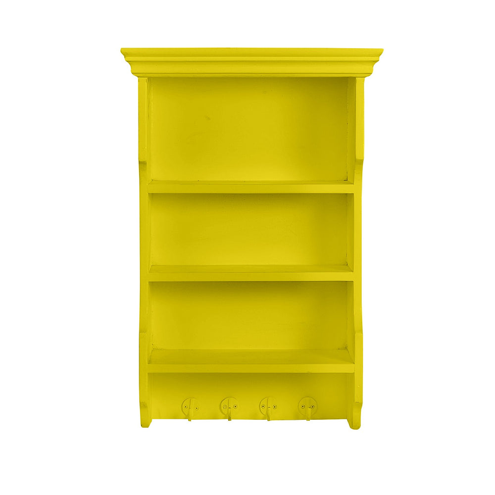 3 Tiered Yellow Shelf
