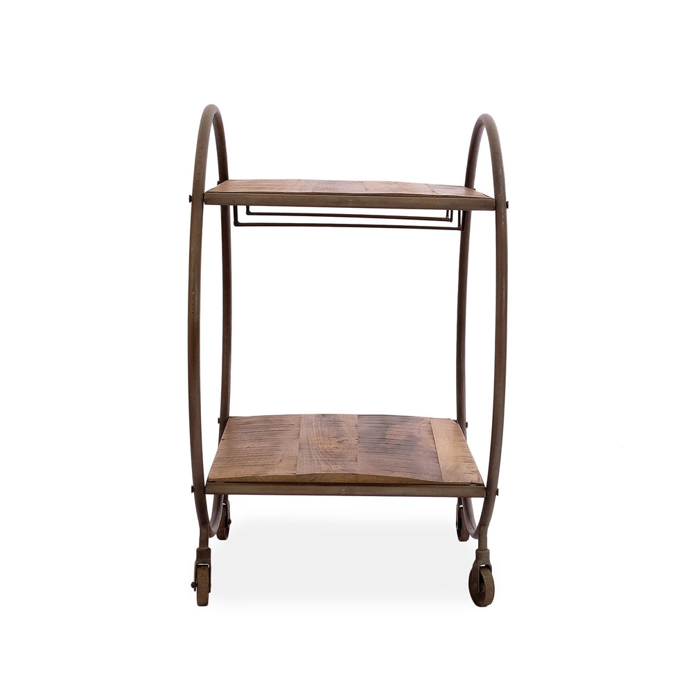 Round Serving Trolley