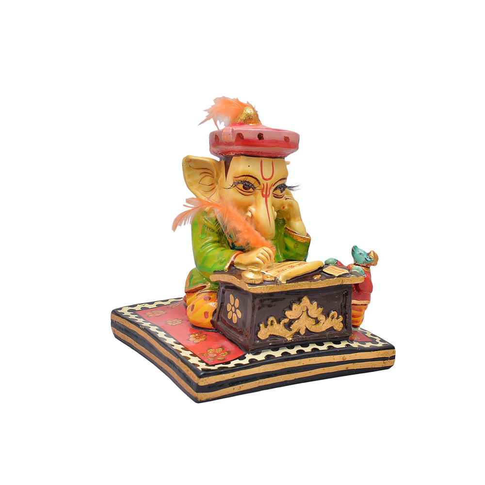Handmade Golden Ganesha