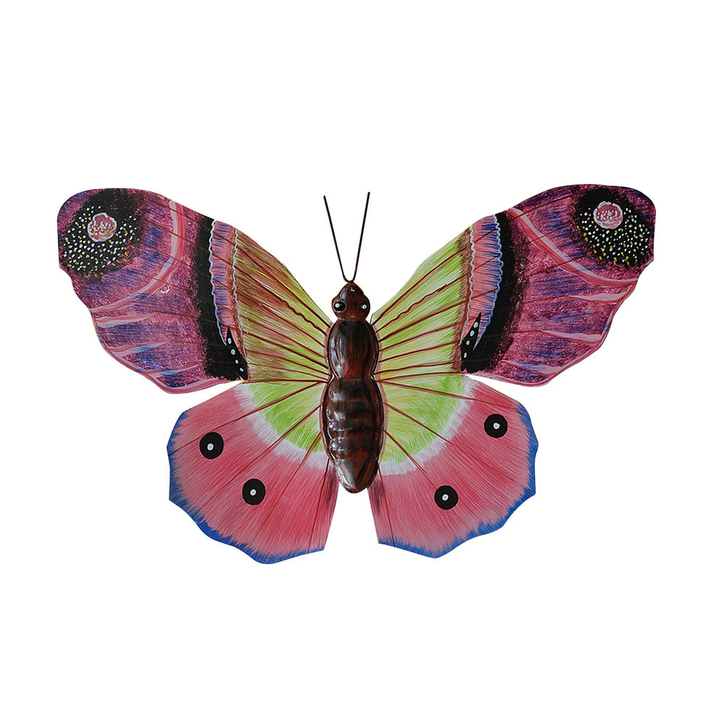 Pink Butterfly Wall Decor Cut Out