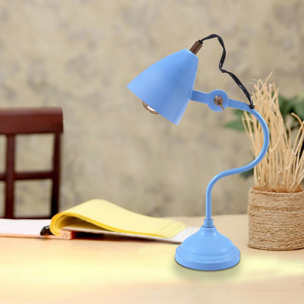 Blue Study Lamp
