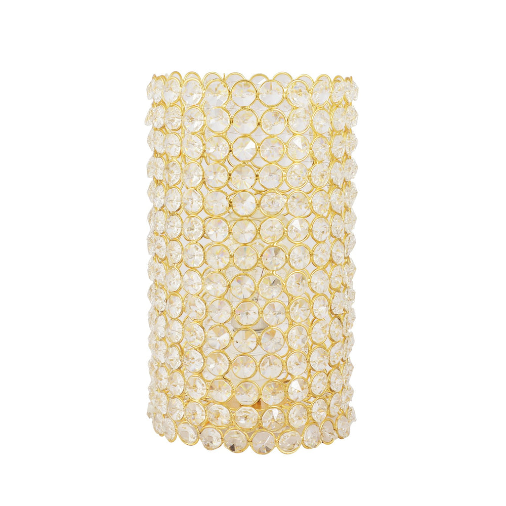Gold Crystal Table Lamp