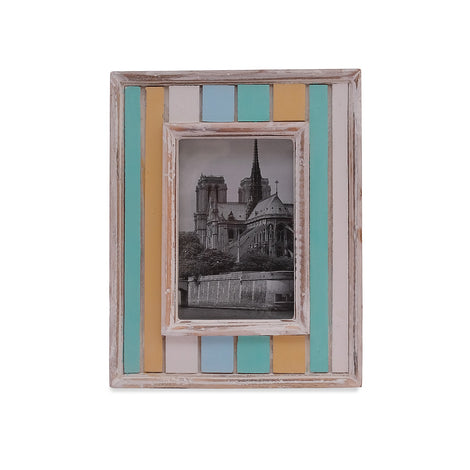 Wooden Antique Painted Photo Frames, 4 X 6