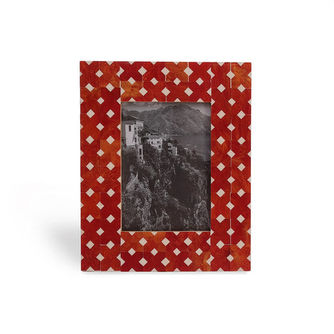 Bright Red Photo Frame, 5 X 7