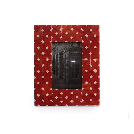 Bright Red Photo Frame, 4 X 6