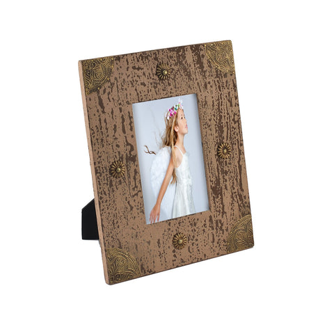 Distressed Pink Photo Frame, 4 X 6